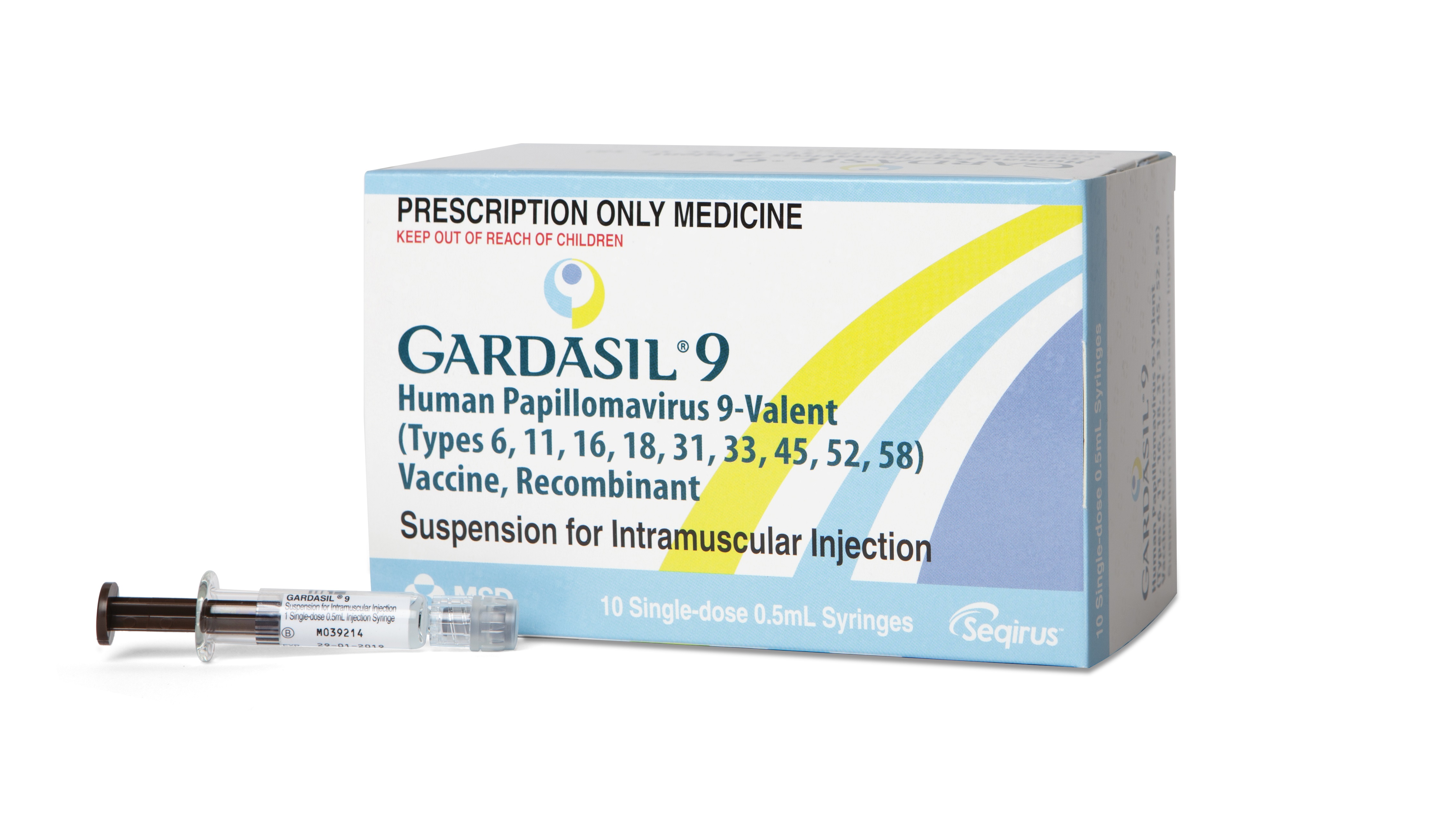 Gardasil (HPV) vaccines..